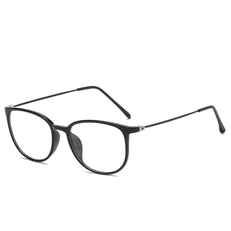 Stylish Oval Frame Glasses Lightweight Fashion Prescription Ready