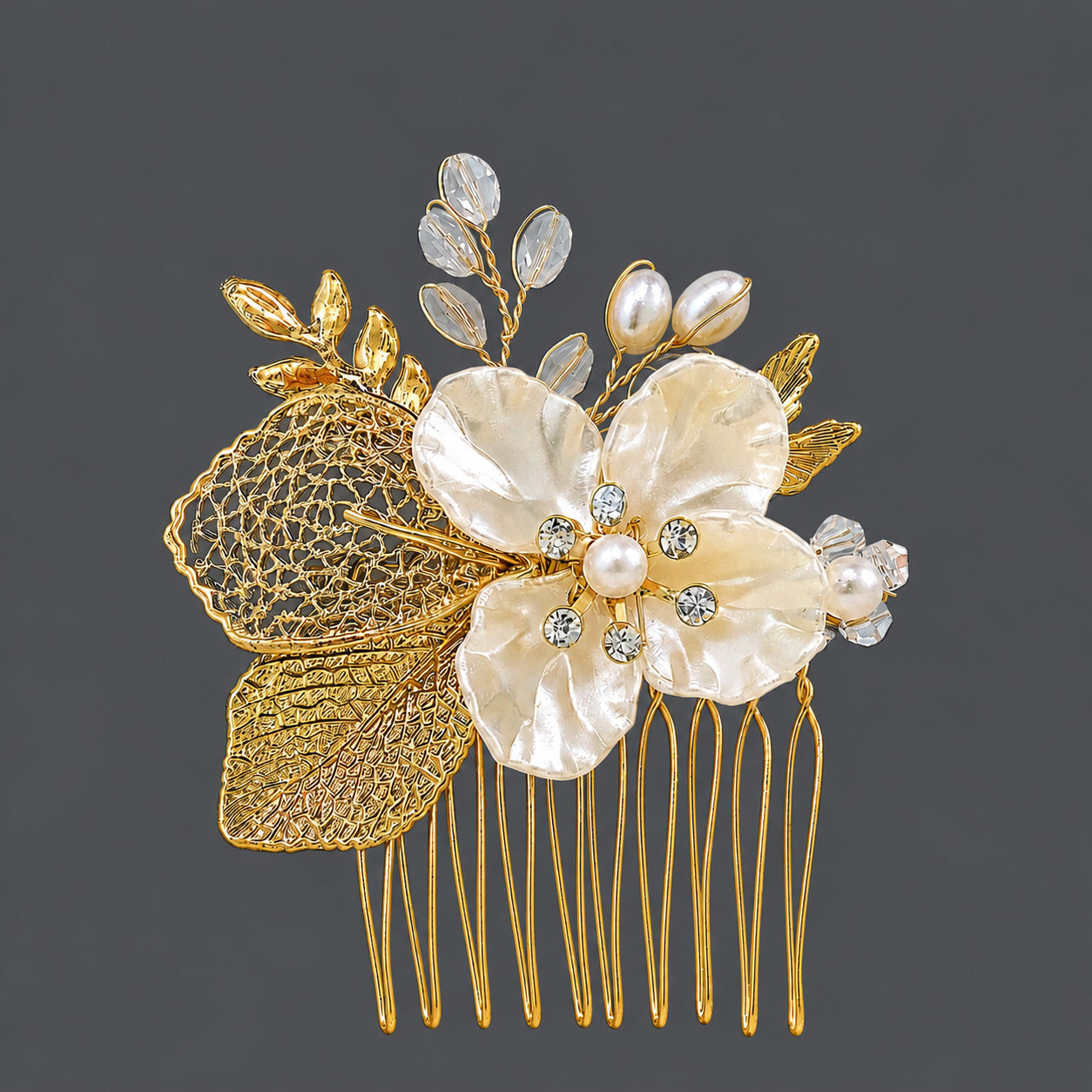 Elegant Acrylic Flower Hair Accessories Set for Women