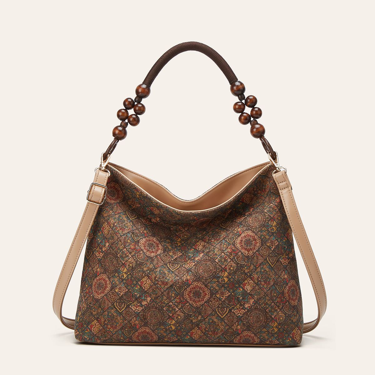 Cork Handbag Vintage Bohemian Shoulder Crossbody Bag