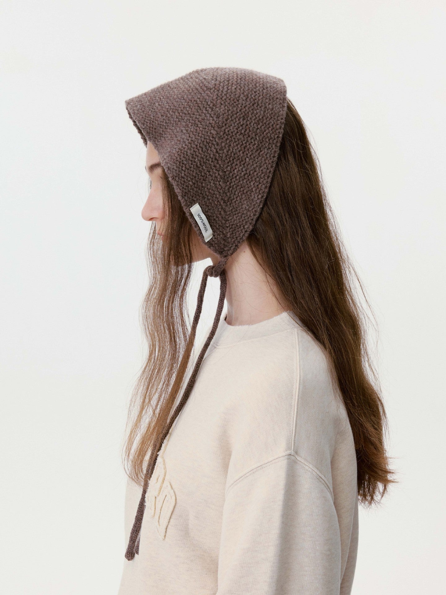 Trendy Solid Color Knit Balaclava Hat with Ear Protection