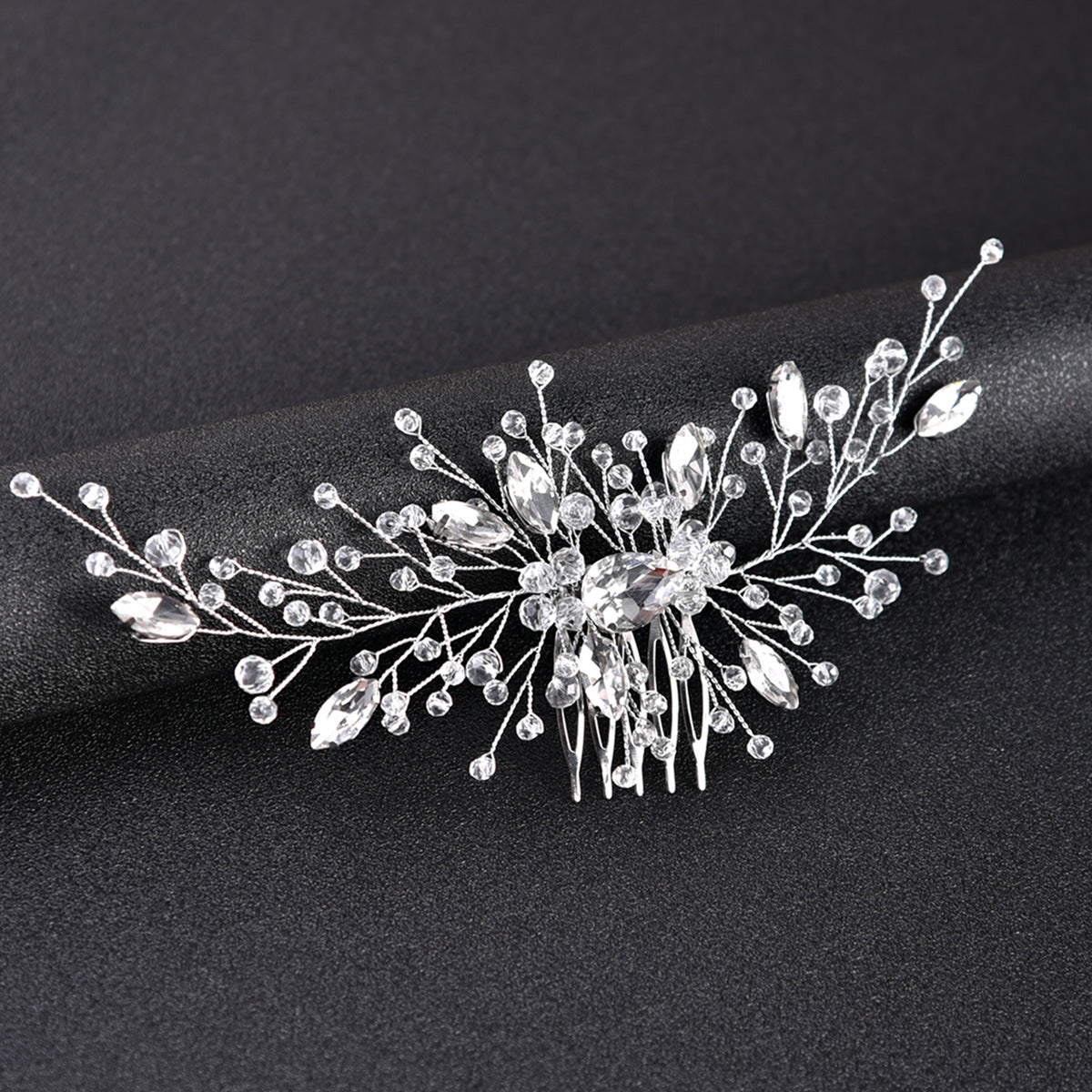 Handmade Rhinestone Bridal Hair Comb Wedding Accessories