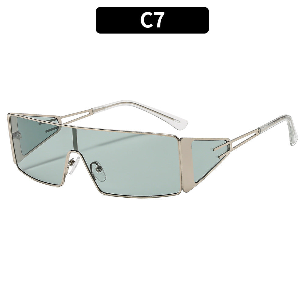 Trendy Metal Future Tech Sunglasses