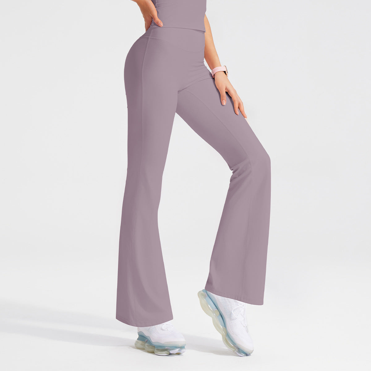 High Waist Flare Yoga Pants for Women