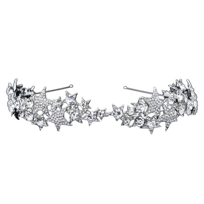 Star Crown Bridal Hair Accessory for Weddings