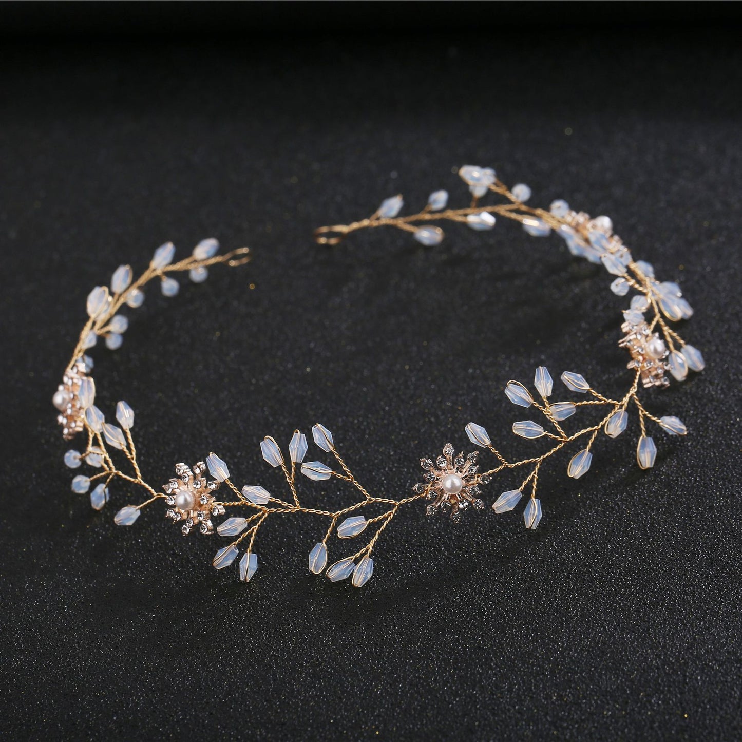Crystal Headband Bridal Hair Accessories for Children