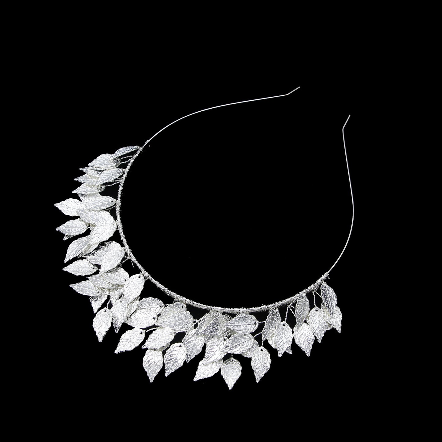 Alloy Leaf Hairband Casual Elegant Bridal Headpiece