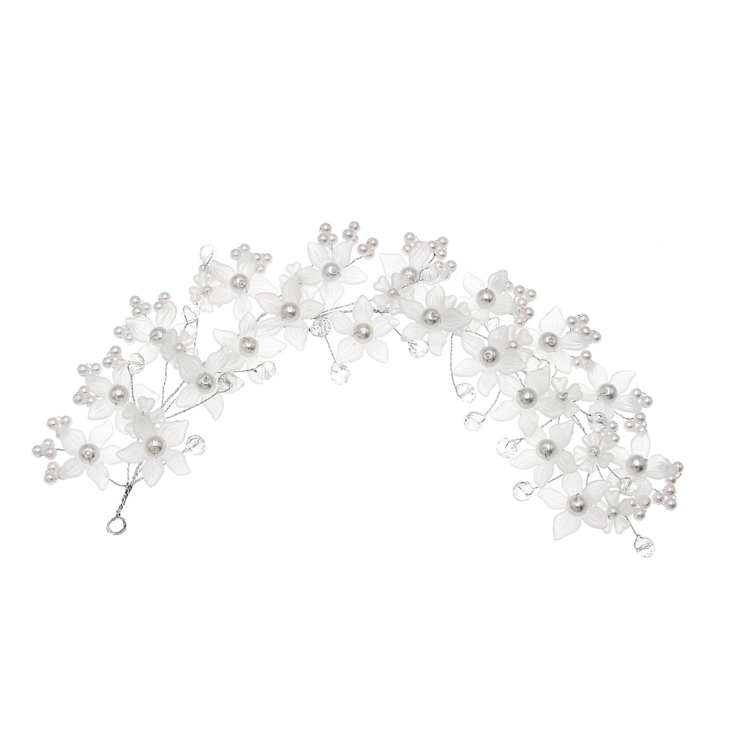 Handmade Pearl Flower Bridal Wedding Headband