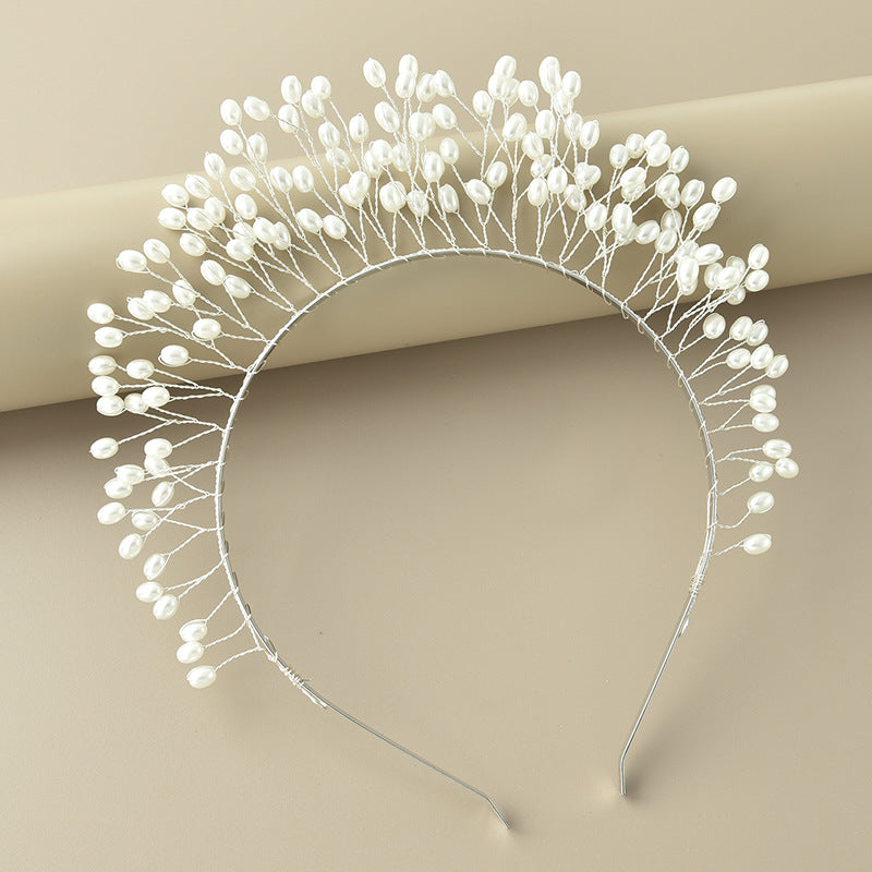 Alloy Leaf Hairband Casual Elegant Bridal Headpiece