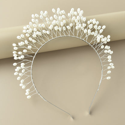 Alloy Leaf Hairband Casual Elegant Bridal Headpiece