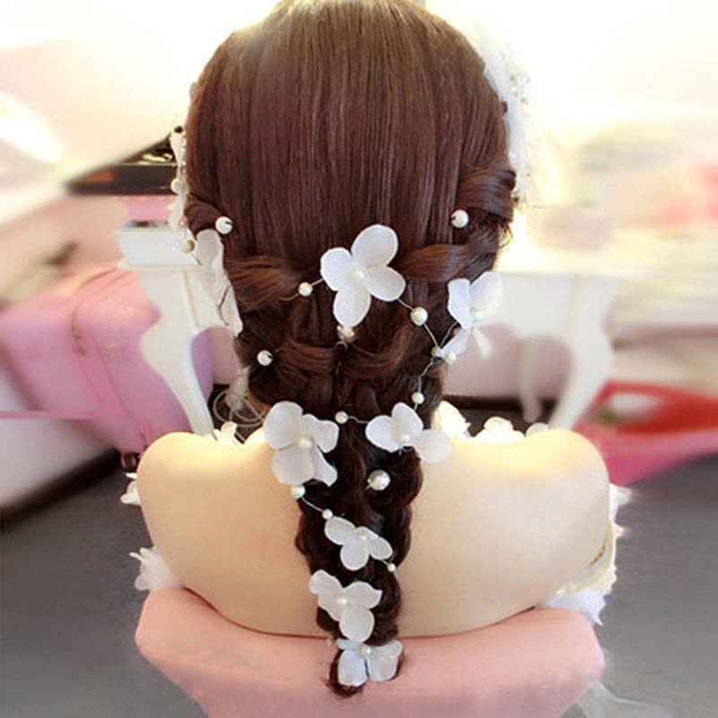 Floral Starry Headpiece Hair Flowers Bridal Hairpiece
