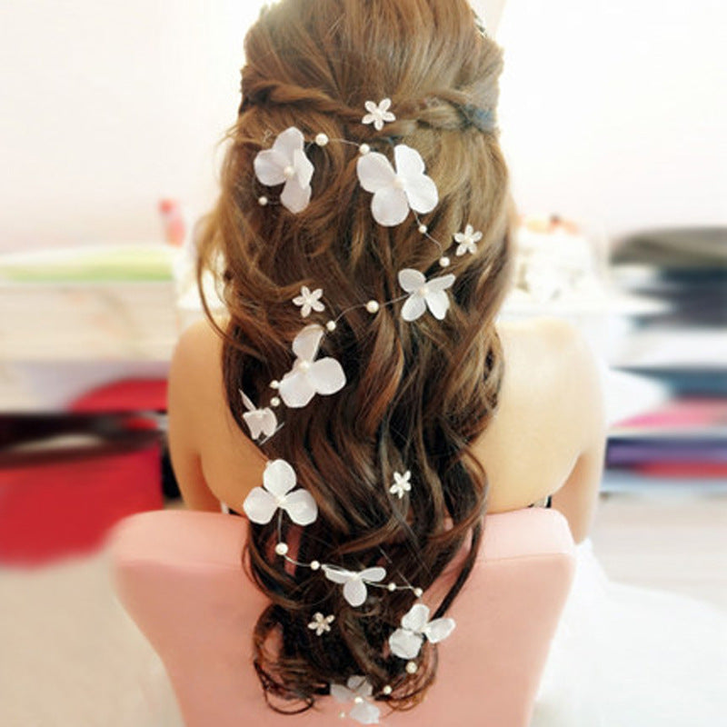 Floral Starry Headpiece Hair Flowers Bridal Hairpiece