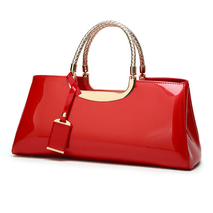 Women's Fashion PU Tote Bag Elegant Evening Wedding Handbag