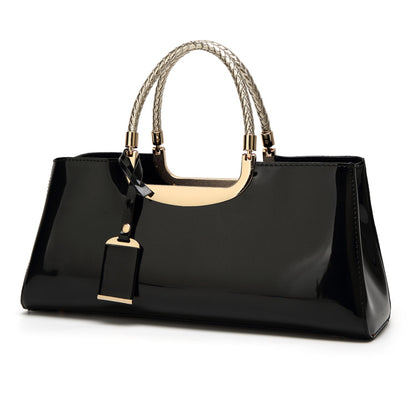 Women's Fashion PU Tote Bag Elegant Evening Wedding Handbag