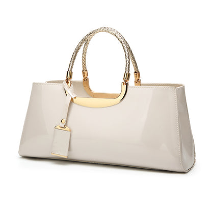 Women's Fashion PU Tote Bag Elegant Evening Wedding Handbag
