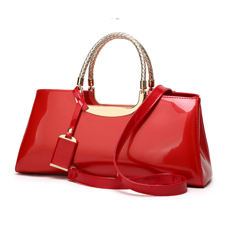 Women's Fashion PU Tote Bag Elegant Evening Wedding Handbag