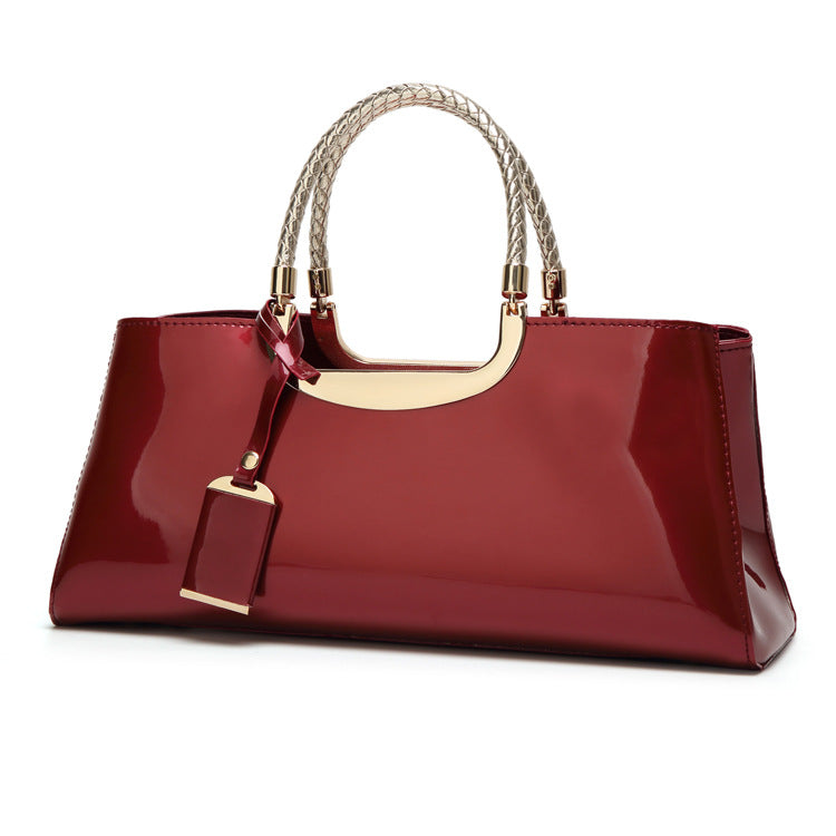 Women's Fashion PU Tote Bag Elegant Evening Wedding Handbag