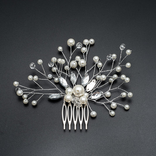 Pearl Bridal Hair Comb Wedding Hair Accessory