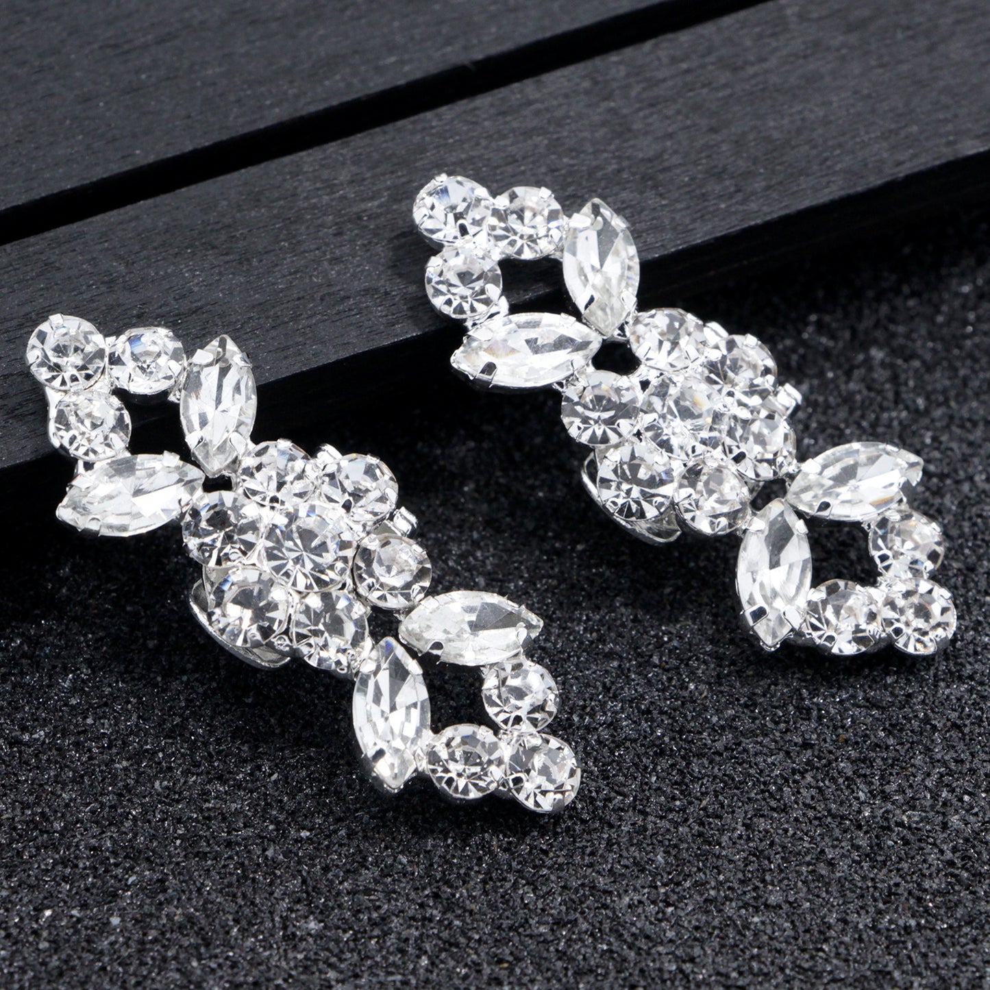 Rhinestone Decorative Shoe Clips Fashion Wedding Accessories