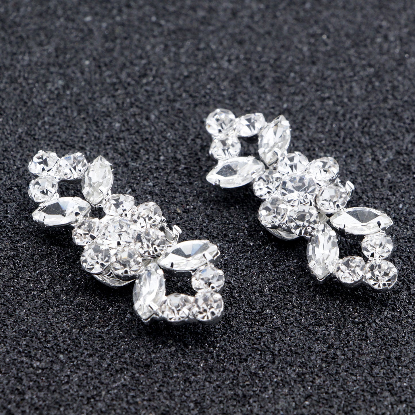 Rhinestone Decorative Shoe Clips Fashion Wedding Accessories