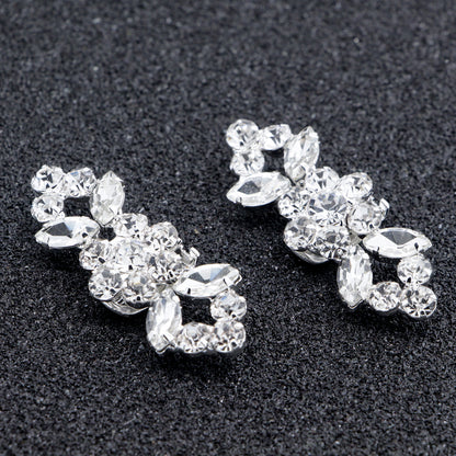 Rhinestone Decorative Shoe Clips Fashion Wedding Accessories