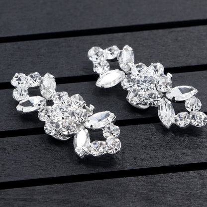 Rhinestone Decorative Shoe Clips Fashion Wedding Accessories