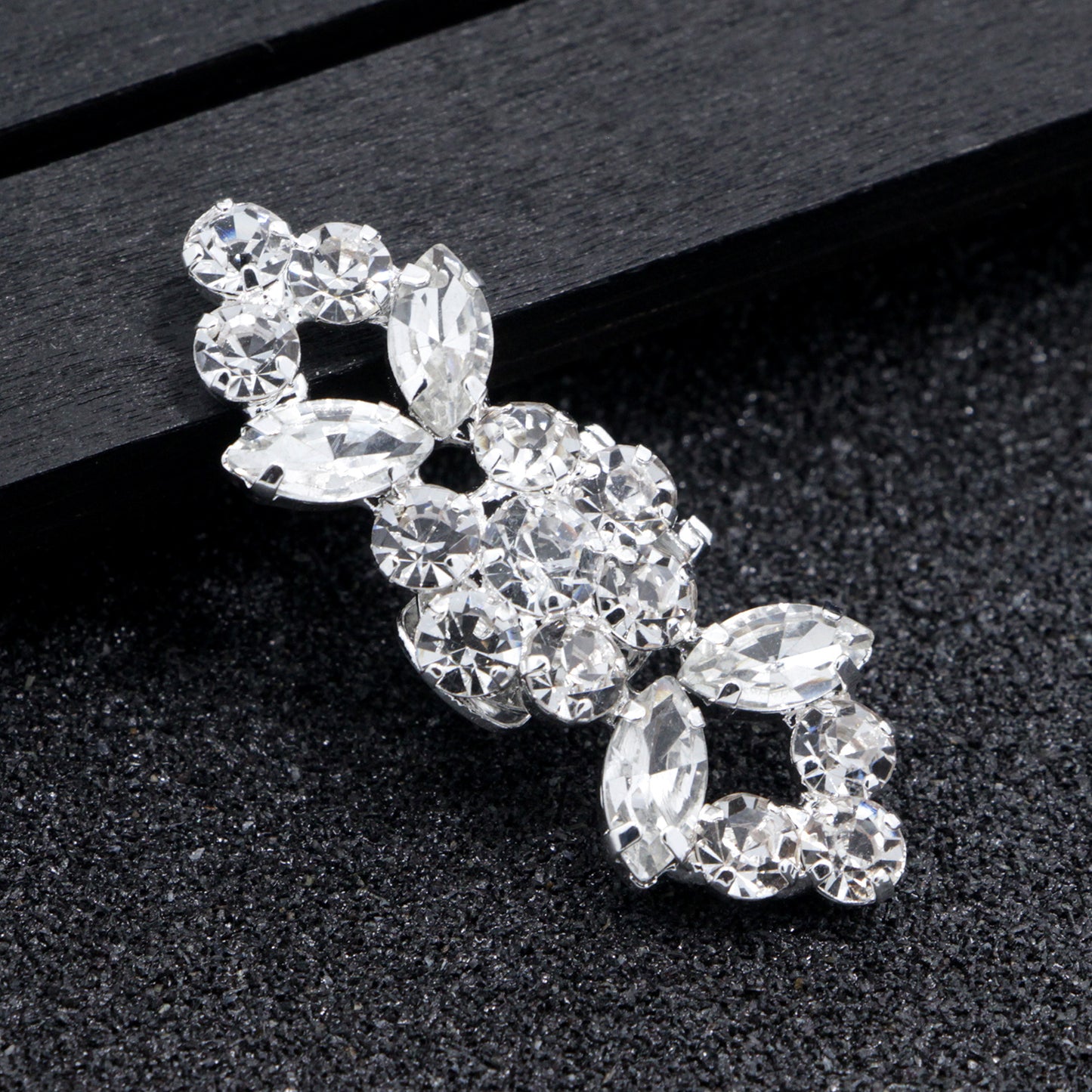 Rhinestone Decorative Shoe Clips Fashion Wedding Accessories