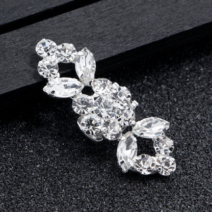 Rhinestone Decorative Shoe Clips Fashion Wedding Accessories