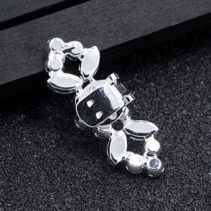 Rhinestone Decorative Shoe Clips Fashion Wedding Accessories
