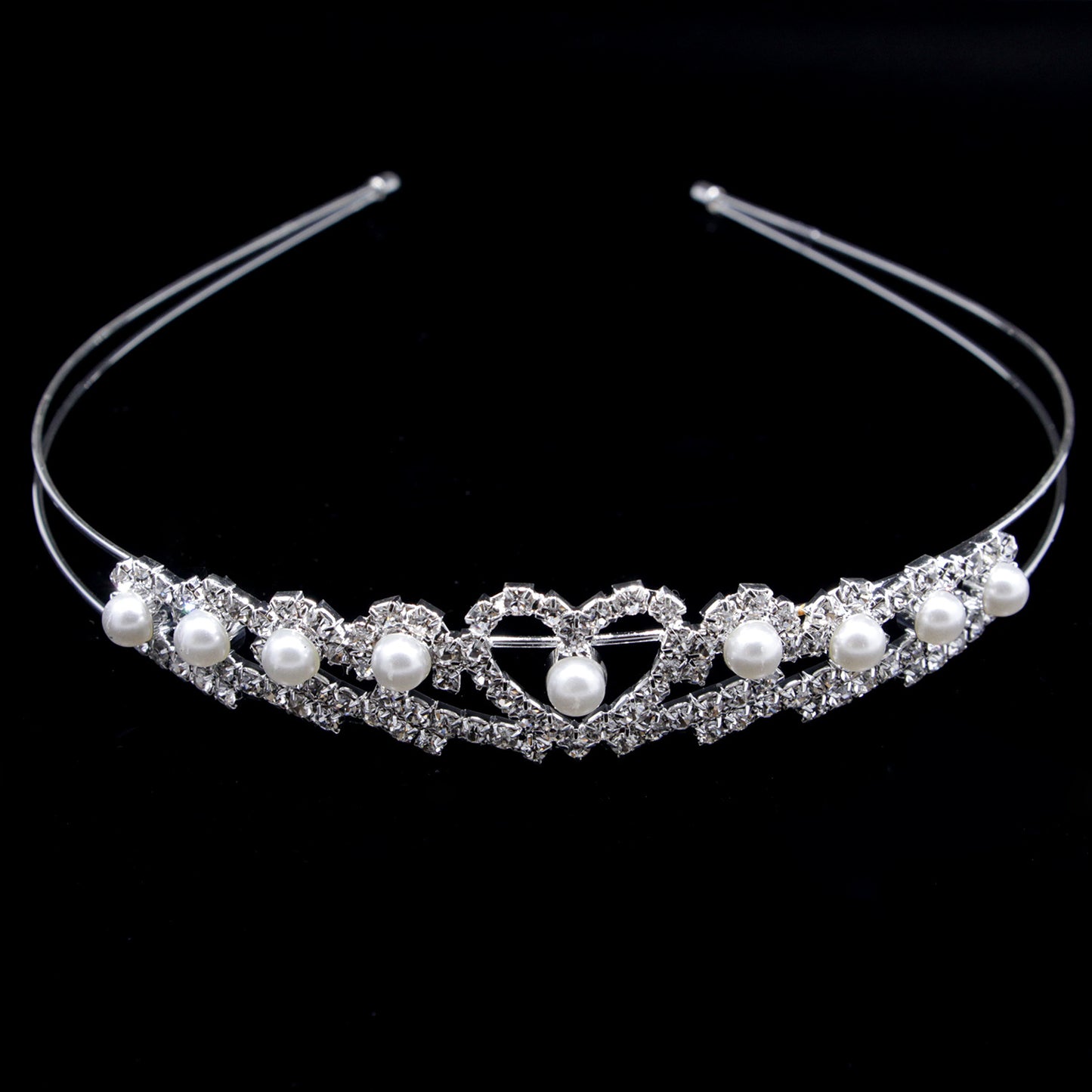Elegant Pearl Embellished Bridal Headband