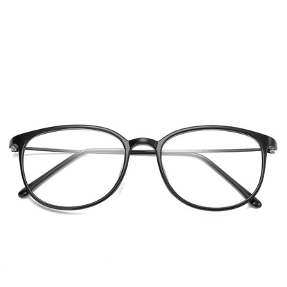 Stylish Oval Frame Glasses Lightweight Fashion Prescription Ready