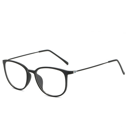 Stylish Oval Frame Glasses Lightweight Fashion Prescription Ready