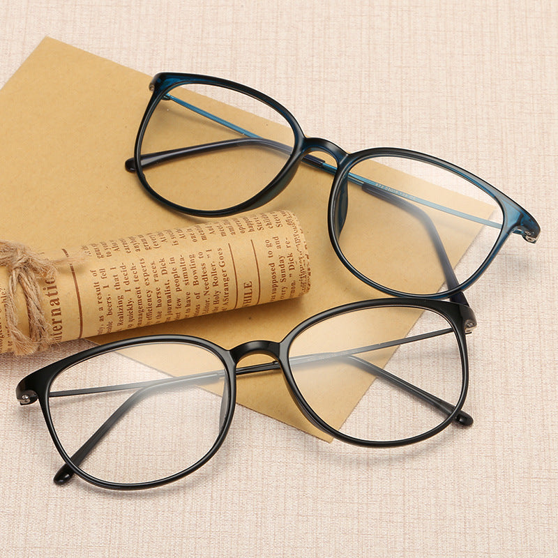 Stylish Oval Frame Glasses Lightweight Fashion Prescription Ready
