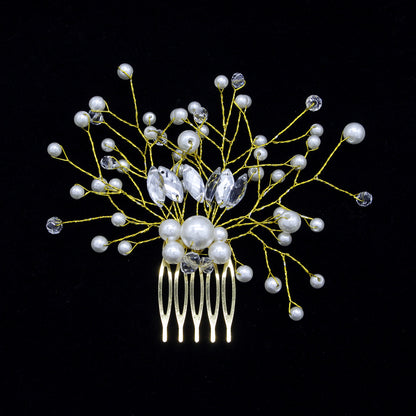 Pearl Bridal Hair Comb Wedding Hair Accessory