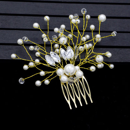 Pearl Bridal Hair Comb Wedding Hair Accessory