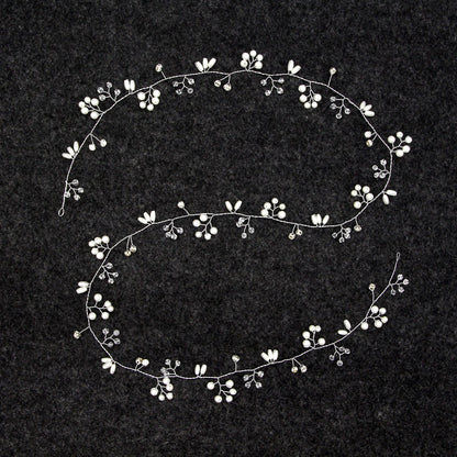 Handmade Pearl Headband Wedding Hairpiece
