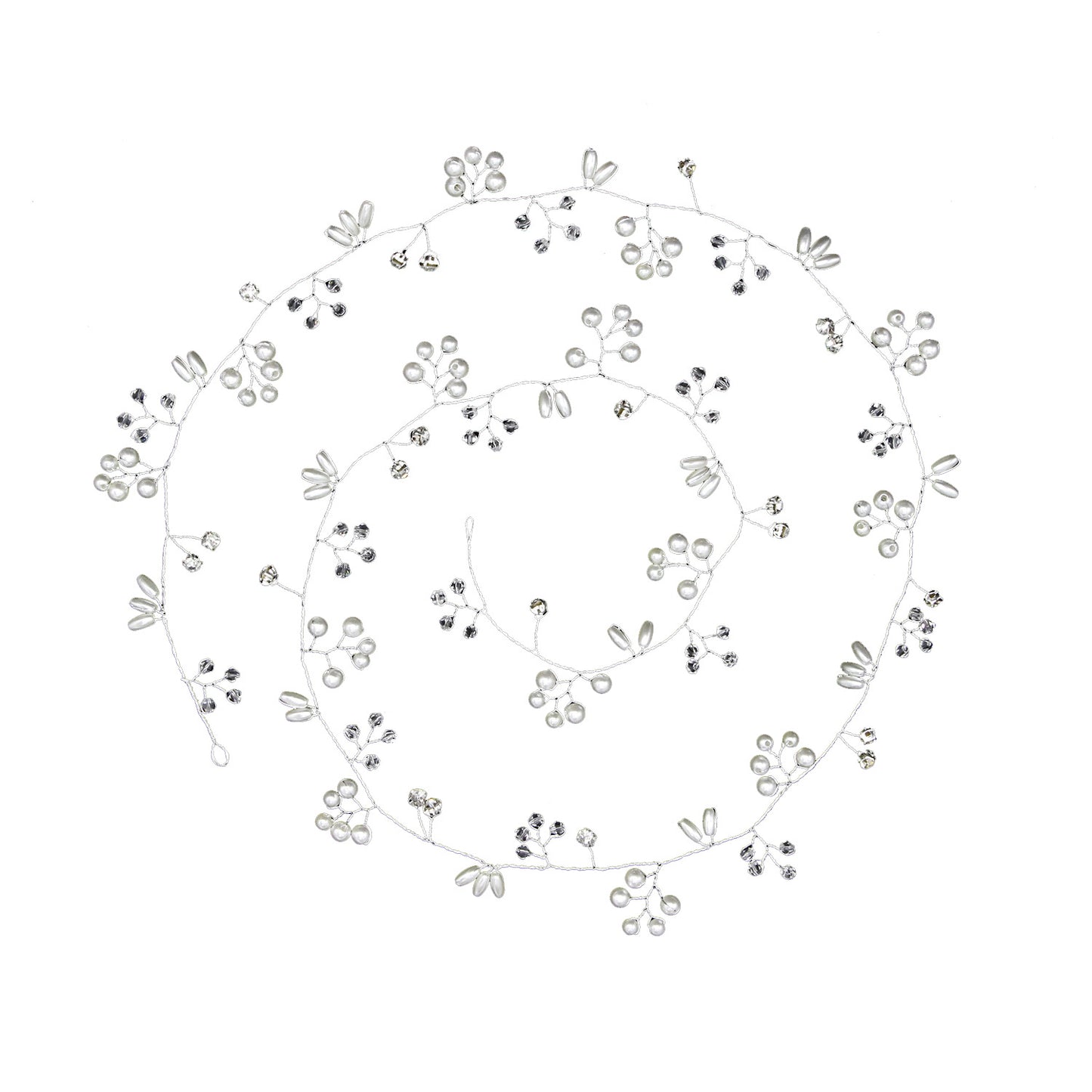 Handmade Pearl Headband Wedding Hairpiece