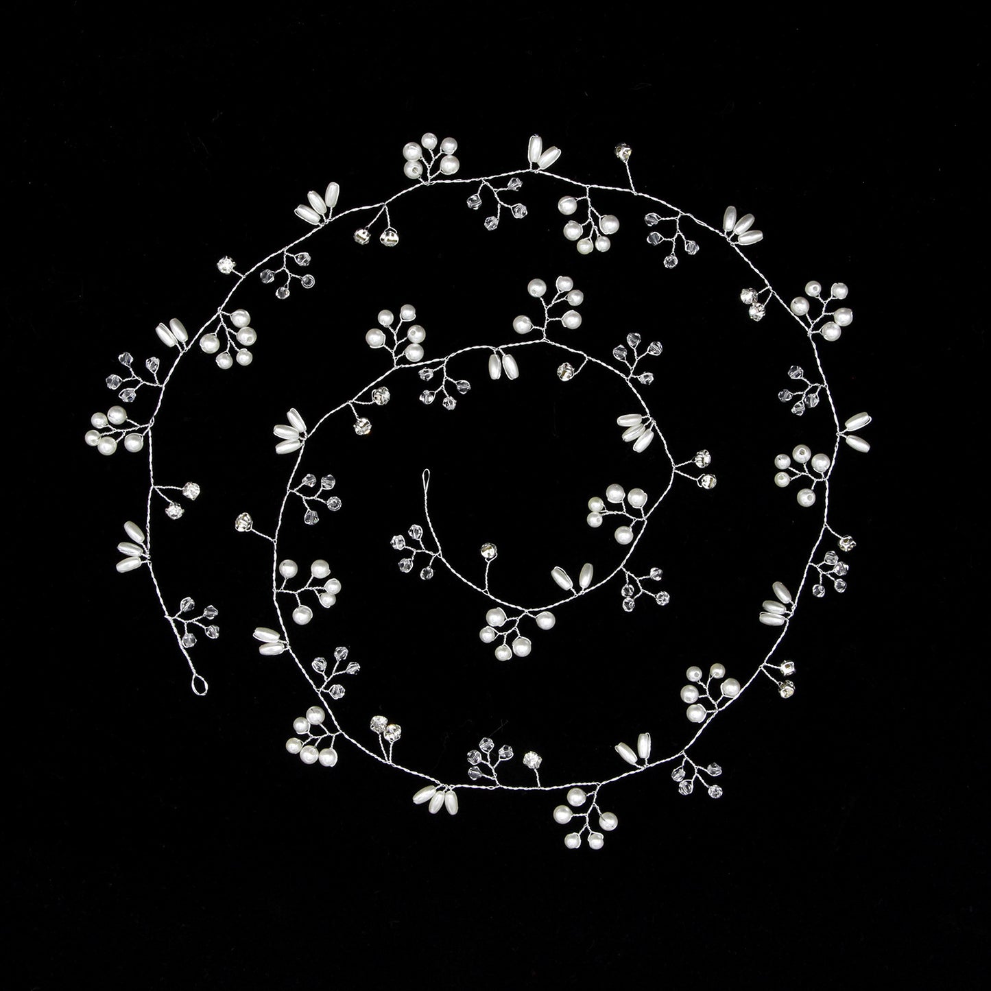 Handmade Pearl Headband Wedding Hairpiece