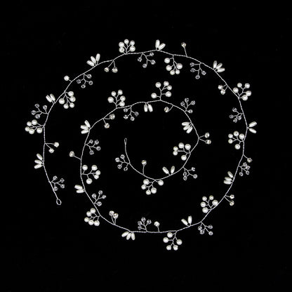 Handmade Pearl Headband Wedding Hairpiece