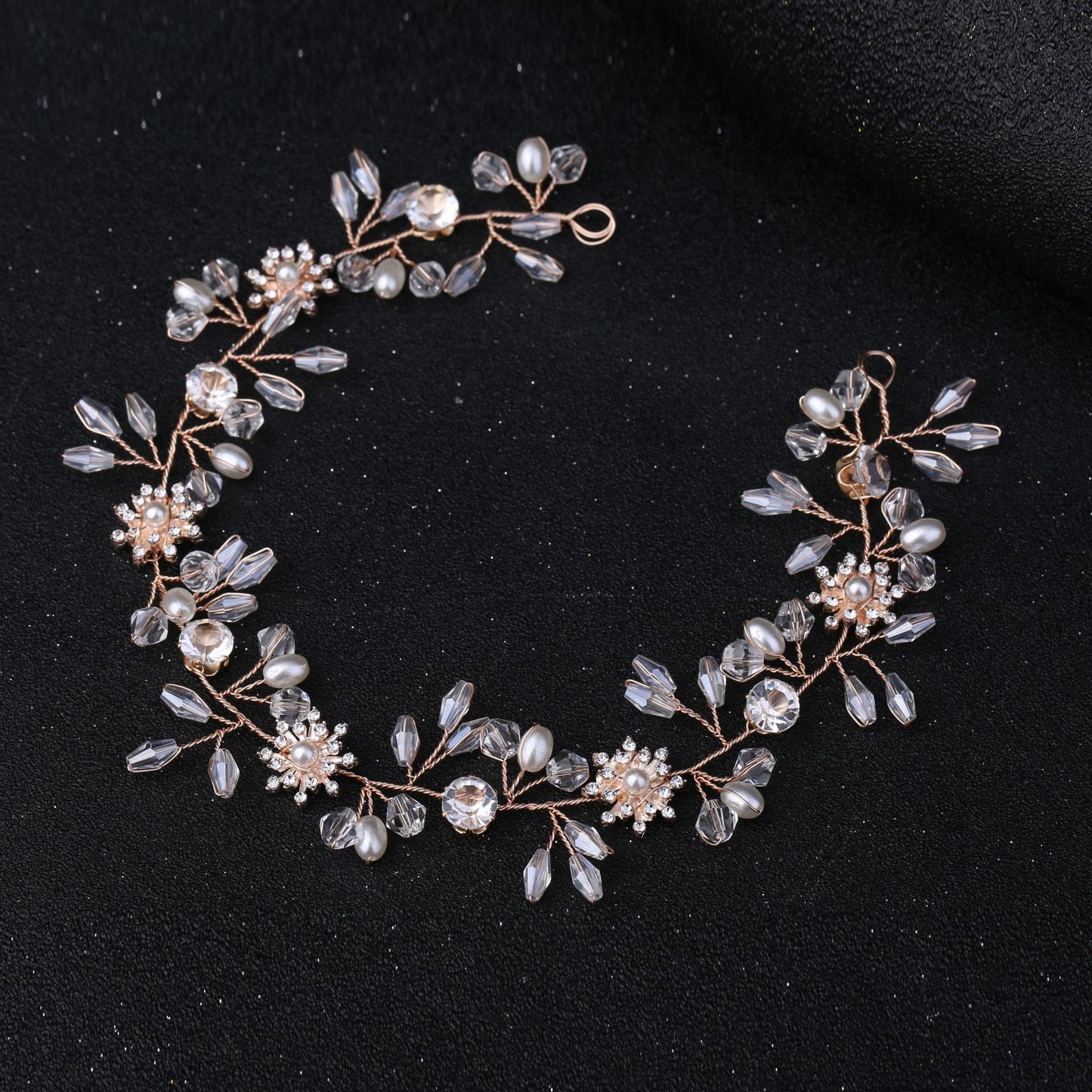 Crystal Headband Bridal Hair Accessories for Children