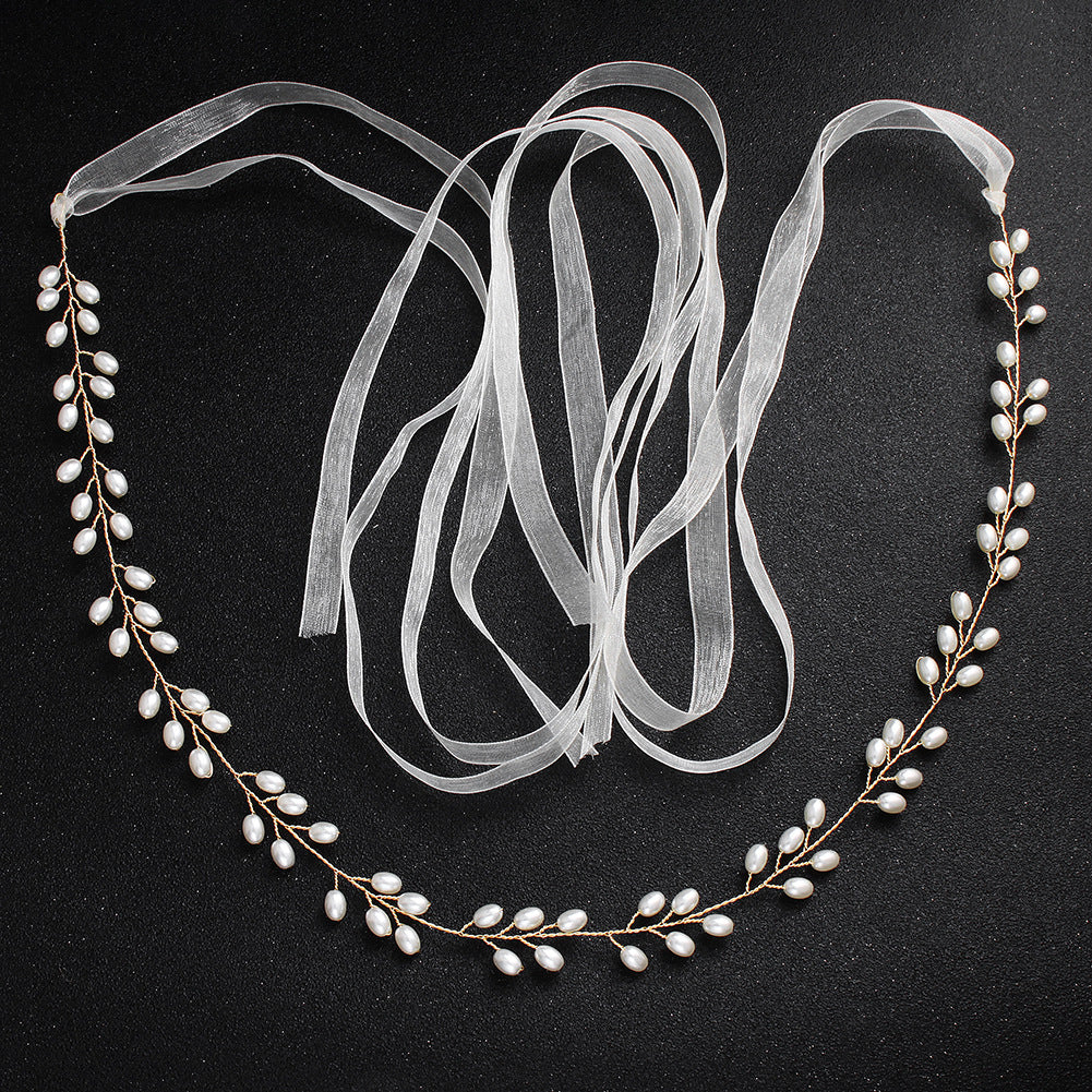 Elegant Handmade Pearl Waist Chain Fashion Accessories