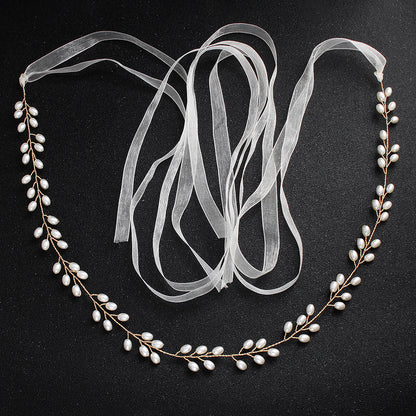 Elegant Handmade Pearl Waist Chain Fashion Accessories