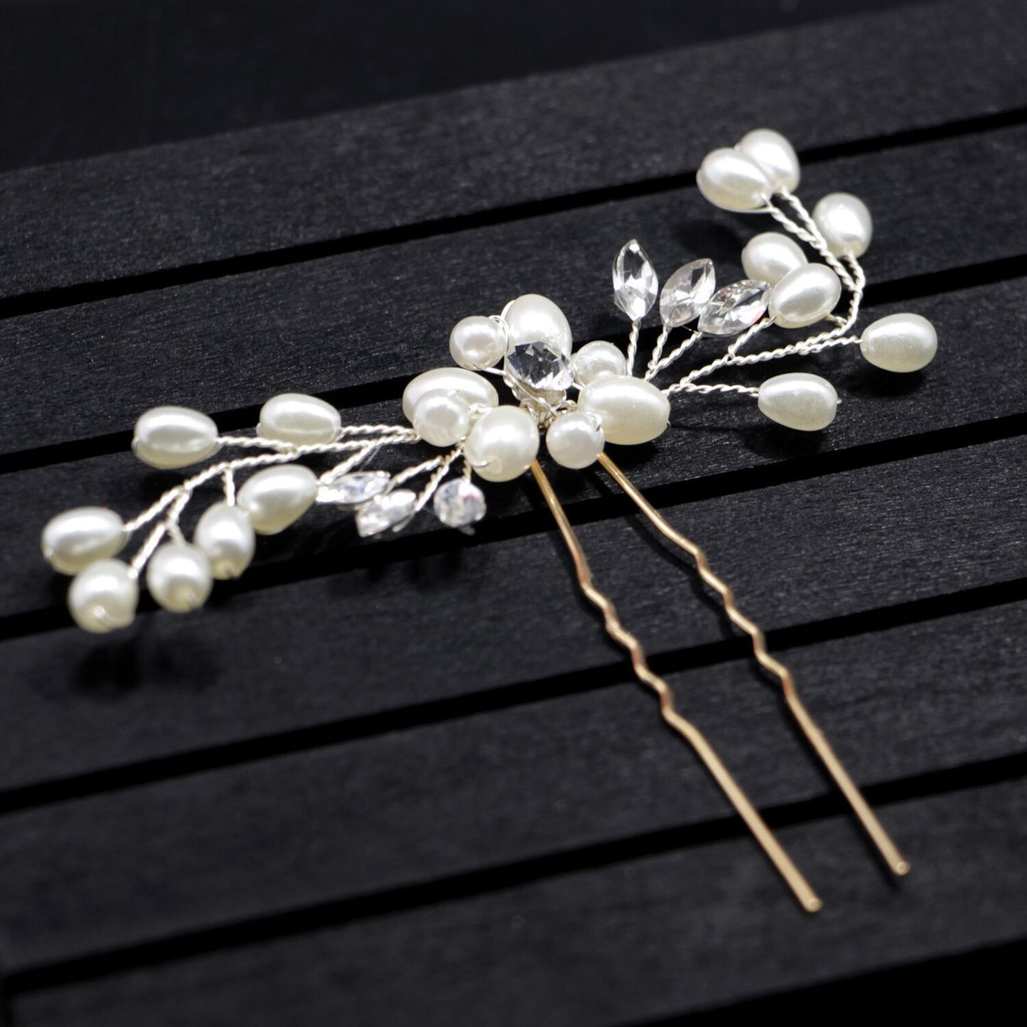Handmade Pearl Headband Wedding Hairpiece