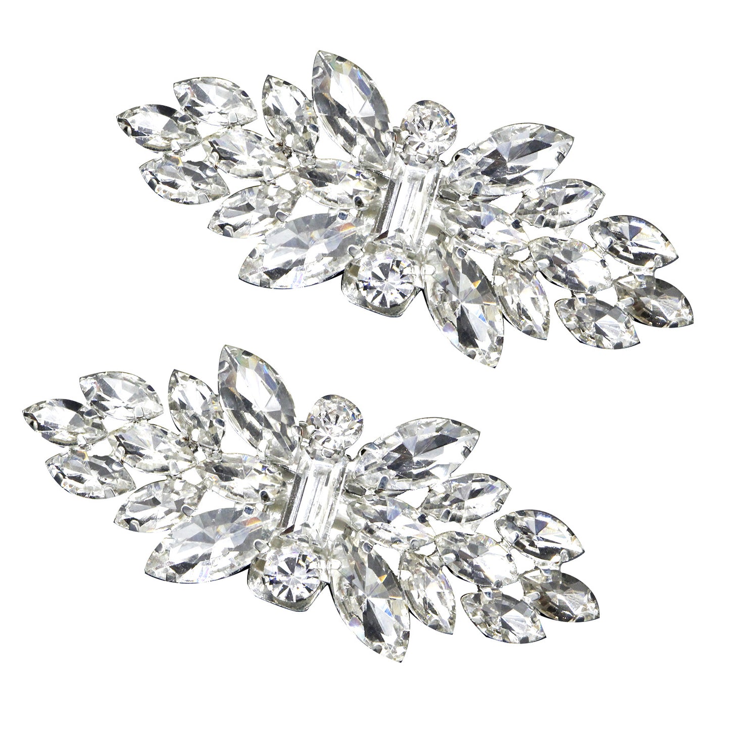 Rhinestone Shoe Buckles Bridal Wedding Accessories