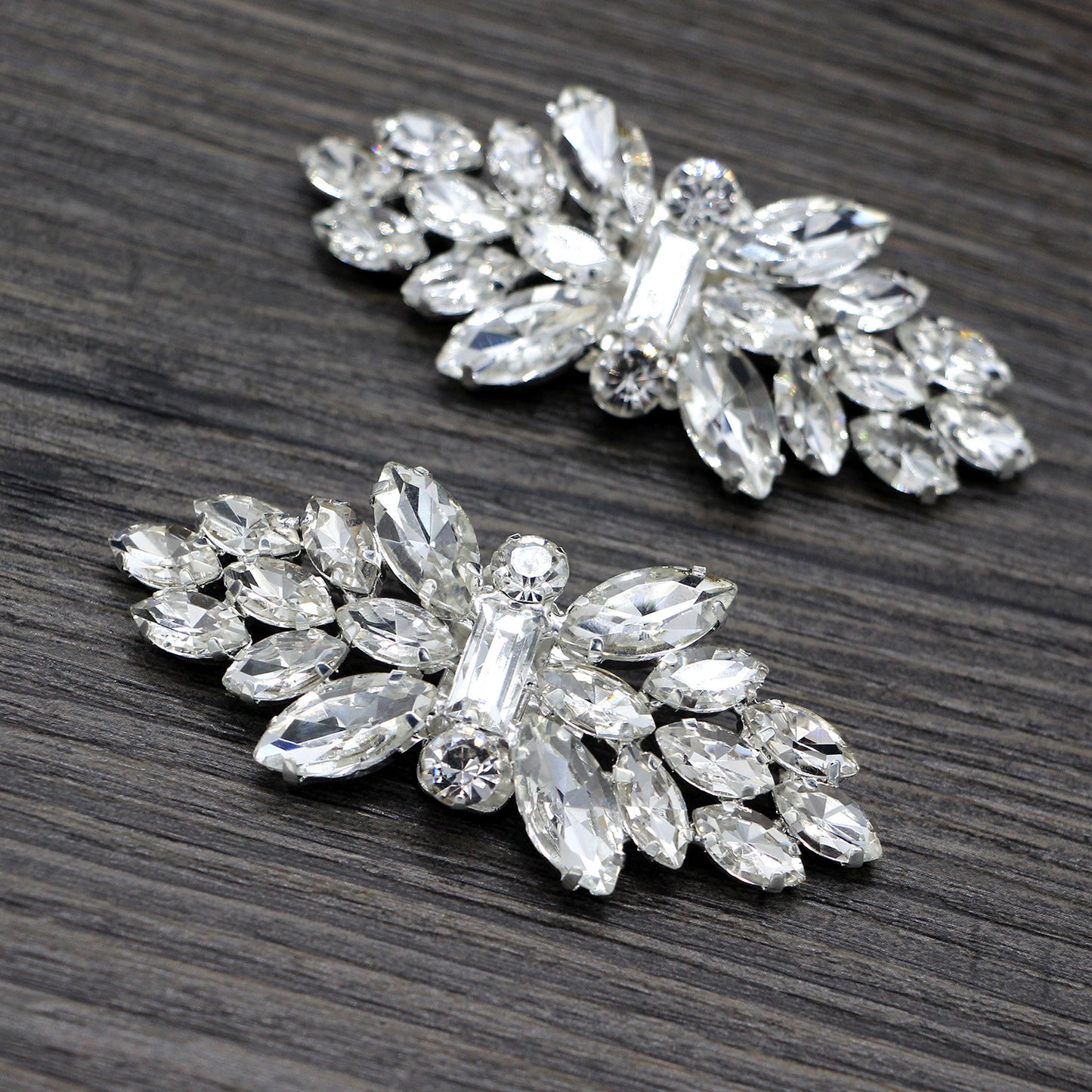 Rhinestone Shoe Buckles Bridal Wedding Accessories