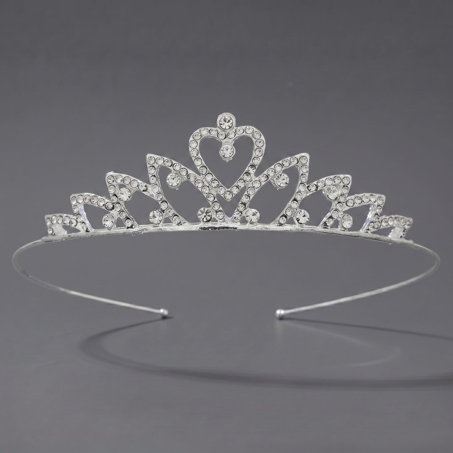 Luxury Rhinestone Princess Crown Headpiece for Birthdays and Weddings