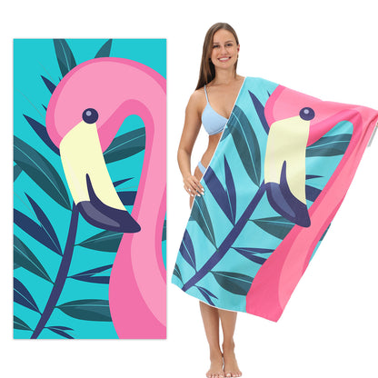Microfiber Printed Beach Towel Bath Towel