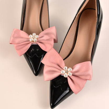 White Butterfly Alloy Shoe Clips Wedding Accessories