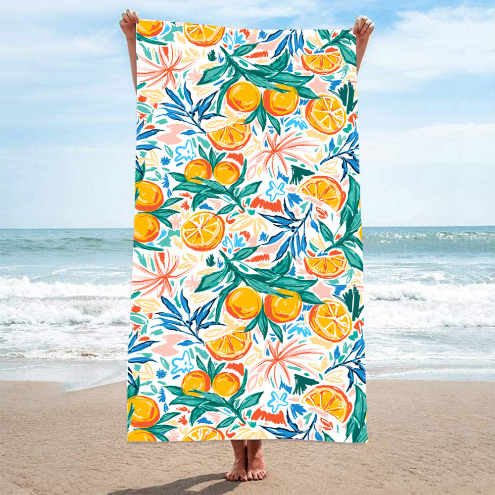 Customized Microfiber Beach Towel with Digital Print