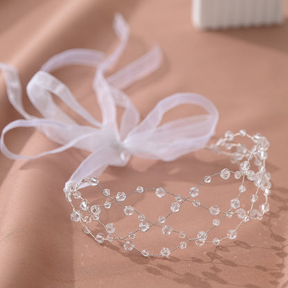 Fashionable Ethnic Style Soft Headband with Beads
