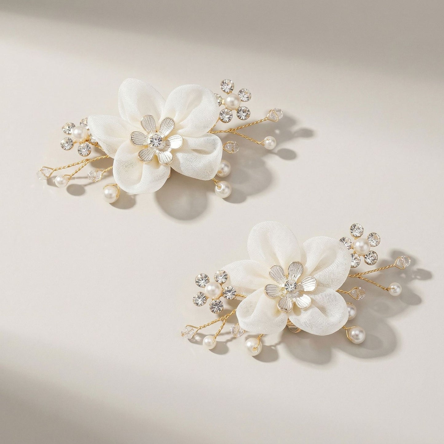 Versatile DIY Shoe Buckles Flower Embellishments For All Footwear